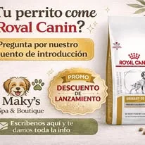 Celebración para mascotas con productos Maky's